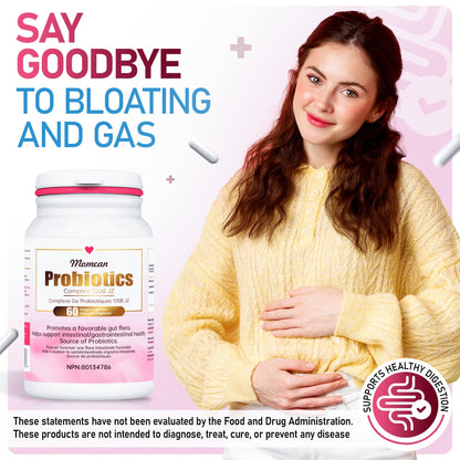 Probiotics 100B CFU | 3 Strains | Gut & Immune Support