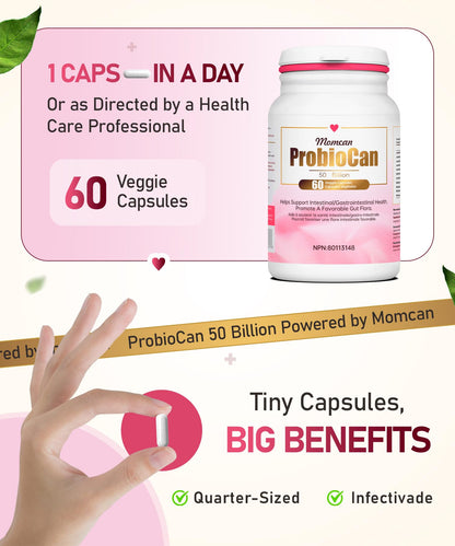 Probiotics 50B CFU | 11 Strains | Gut & Immune Support