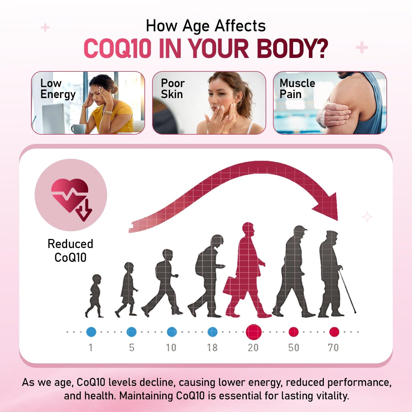 CoQ10 300mg | Energy & Heart Support