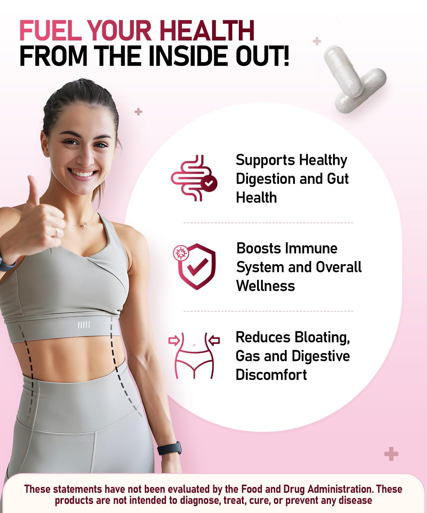 Probiotics 50B CFU | 11 Strains | Gut & Immune Support