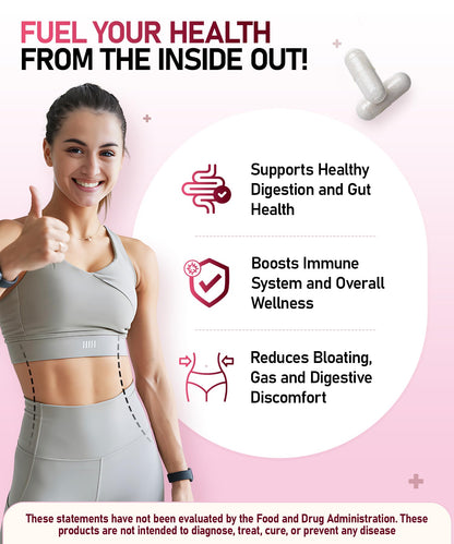 Probiotics 50B CFU | 11 Strains | Gut & Immune Support