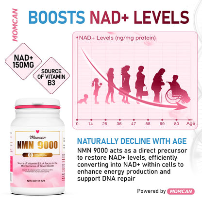 NMN  9000 Ultra | 150 mg | Cellular Energy & Healthy Aging